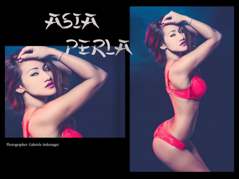 asia perla on yeah magazine australia foto by Gabriele Ardemagni