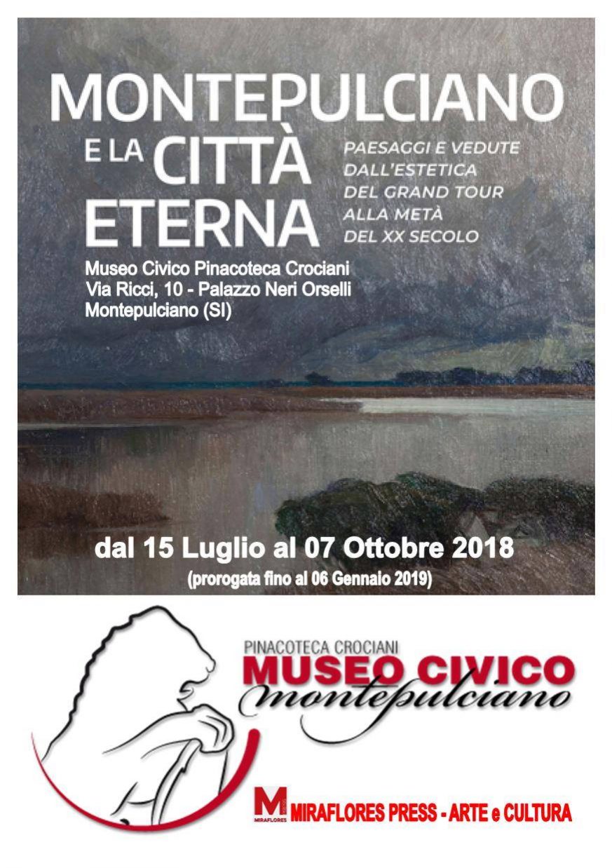 Miraflores Press 107 settembre 2018 mostra Montepulciano e la città eterna gabriele ardemagni