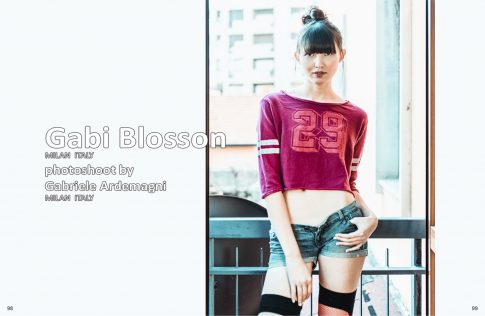 Fashion World Models Magazine Sep. 2018 Photo www.gabrieleardemagni.com Model Gabi Blossom