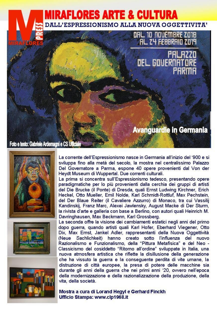 Espressionismo Tedesco Miraflores Press 110 Dicembre 2018