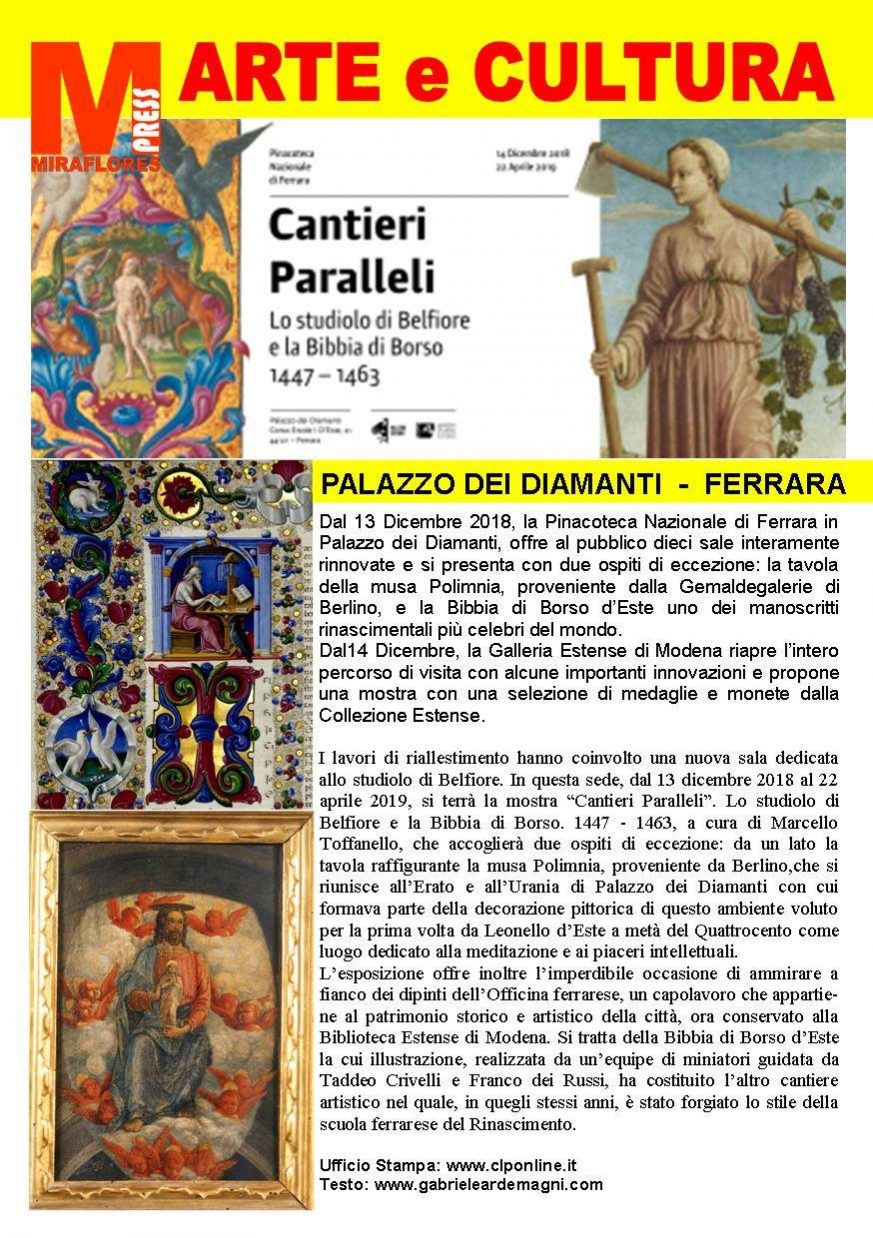 Cantieri Paralleli Miraflores Press 111 Gennaio 2019