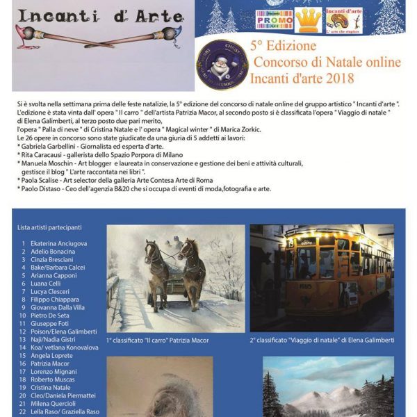 Incanti d'arte Miraflores Press 111 Gennaio 2019