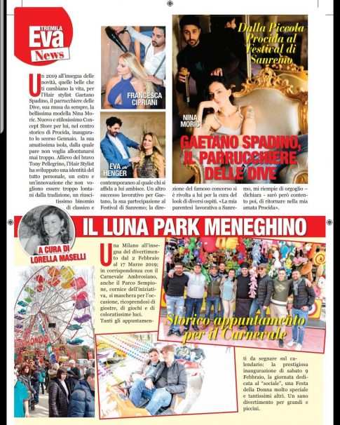 Eva Tremila Febbraio 2019 Luna Park Meneghino