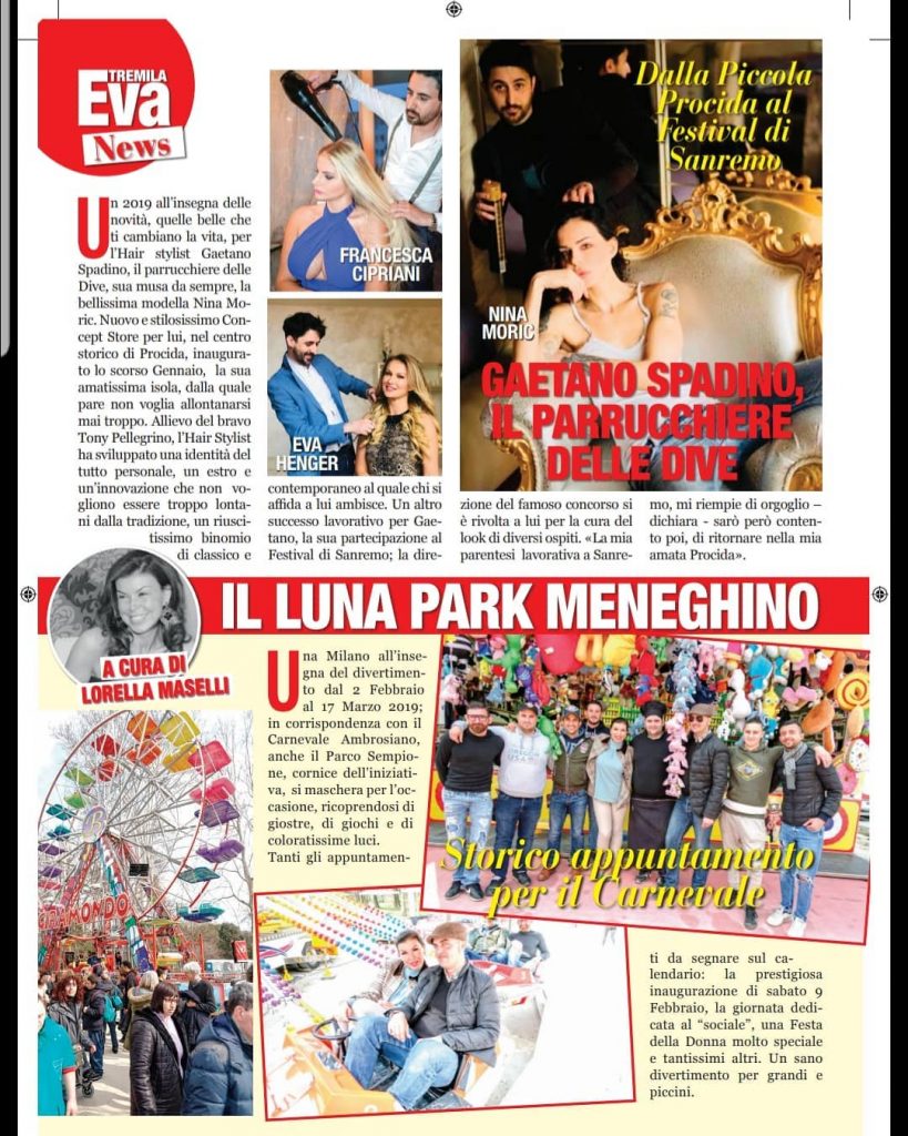 Eva Tremila Febbraio 2019 Luna Park Meneghino
