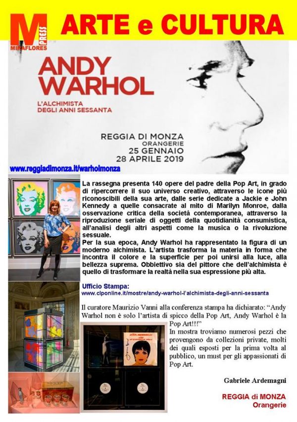 Miraflores Press #113 Marzo 2019 Andy Warhol