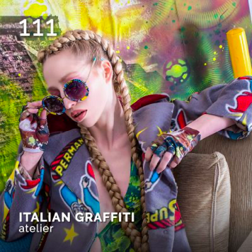Italian graffiti gabriele ardemagni fashion art editorial for glamour affair vision
